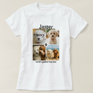Custom Photo And Text Personalized Dog or Cat T-Shirt