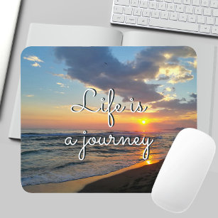 Custom Photo and Text Personalized Mouse Pad