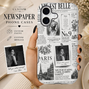 Custom Photo and Text Personalized Newspaper