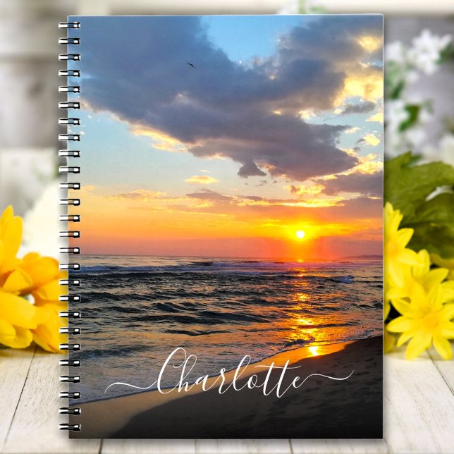 Custom Photo and Text Personalized Notebook (Creator Uploaded)
