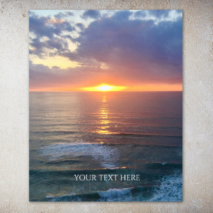 Custom Photo And Text Personalized  Poster