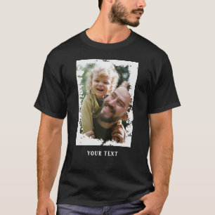 Custom Photo and Text Personalized T-Shirt