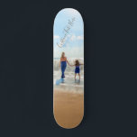 Custom Photo and Text Skateboard Your Own Design<br><div class="desc">Custom Photo and Text Skateboards - Unique Your Own Design - Personalized Family / Friends or Personal Skateboard Gift - Add Your Text and Photo - Resize and move elements with Customization tool ! Choose font / size / color ! Good Luck - Be Happy :)</div>