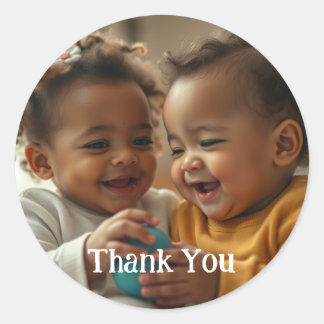 Custom Photo and Text Sticker