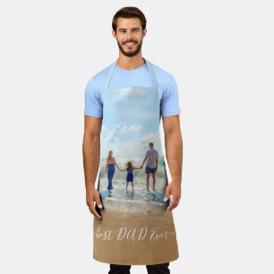 Custom Photo and Text Your Design - Best DAD Ever Apron