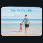 Custom Photo and Text - Your Own Design - Best DAD iPad Air Cover<br><div class="desc">Custom Photo and Text - Your Own Design - Special - Personalized Family / Friends or Personal Gift - Add Your Text and Photo - Resize and move or remove and add elements / image with customization tool. Choose / add your favourite font / text colour ! You can transfer...</div>