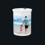 Custom Photo and Text - Your Own Design - Best DAD Pitcher<br><div class="desc">Custom Photo and Text - Your Own Design - Special - Personalized Family / Friends or Personal Gift - Add Your Text and Photo - Resize and move or remove and add elements / image with customization tool. Choose / add your favourite font / text colour ! You can transfer...</div>