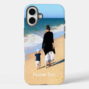 Custom Photo and Text - Your Own Design - Best MOM iPhone 16 Plus Case