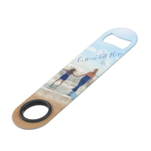 Custom Photo and Text - Your Own Design - Family Bar Key