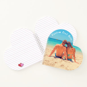 Custom Photo and Text - Your Own Design - Love Notebook