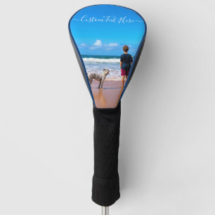Custom Photo and Text - Your Own Design - My Dog Golf Head Cover