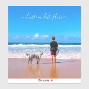 Custom Photo and Text - Your Own Design - My Pet  