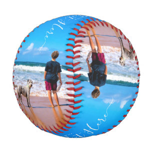 Custom Photo and Text - Your Own Design - My Pet   Baseball