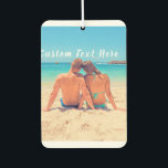 Custom Photo and Text Your Own Design - Romantic Air Freshener<br><div class="desc">Custom Photo and Text - Your Own Design - Special - Personalized Family / Friends or Personal Gift - Add Your Text and Photo - Resize and move or remove and add elements / image with customization tool. You can transfer this design to more than 1000 Zazzle products. Enjoy -...</div>
