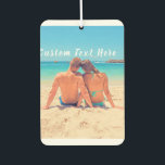 Custom Photo and Text Your Own Design - Romantic Air Freshener<br><div class="desc">Custom Photo and Text - Your Own Design - Special - Personalized Family / Friends or Personal Gift - Add Your Text and Photo - Resize and move or remove and add elements / image with customization tool. You can transfer this design to more than 1000 Zazzle products. Enjoy -...</div>