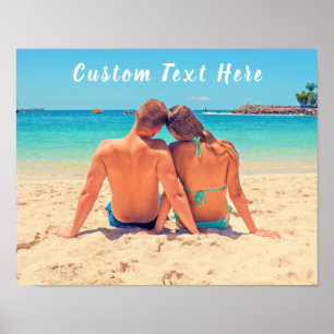 Custom Photo and Text - Your Own Design - Special  Poster