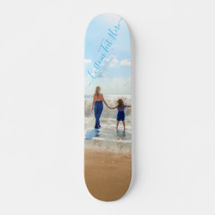 Custom Photo and Text - Your Own Design - Special Skateboard