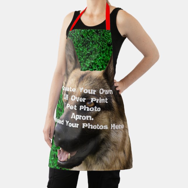Custom Photo Aprons, Create Your Own Pet Photo  Apron (Insitu)