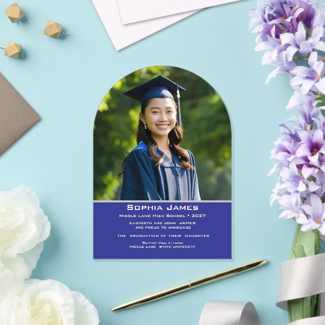 custom photo  -arch Graduation Announcement (Insitu (Wedding))