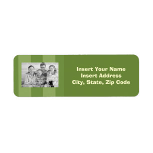 Custom Photo Avery Address Label