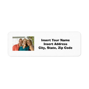 Custom Photo Avery Address Label