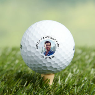Custom Photo Bachelor Party Personalized Golf Balls