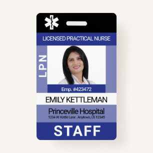 Custom Photo Badge - Editable