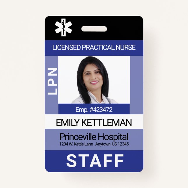 Custom Photo Badge - Editable (Devant)