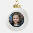 Custom photo ball ornament