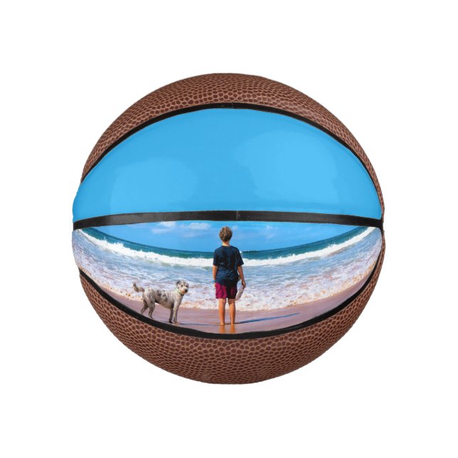 Custom Photo Basketball Gift with Your Photos  (Front)