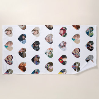 Custom Photo Beach Towel