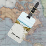 Custom photo beach vacation luggage tag<br><div class="desc">Add one of your own favourite photos from a your dream destination.  Personalize and add your name and contact information.</div>
