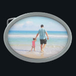 Custom Photo Belt Buckle with Your Photos<br><div class="desc">Custom Photo Belt Buckles - Your Own Design - Special - Personalized Family / Friends or Personal Belt Buckle Gift - Add Your Photo / or Text - Resize and move or remove and add elements / image with Customization tool. You can transfer this design to more than 1000 Zazzle...</div>