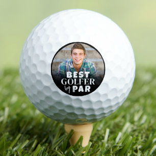 Custom Photo Best Golfer Golf Balls