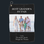 Custom Photo Best Grandpa By Par Golf Towel<br><div class="desc">Celebrate grandpa with this personalized photo golf towel.  This golf towel will make the perfect gift for Fathers Day,  Christmas or grandpa's birthday.  All text can be customized and add your own personal photo to create a truly unique gift for grandpa.</div>