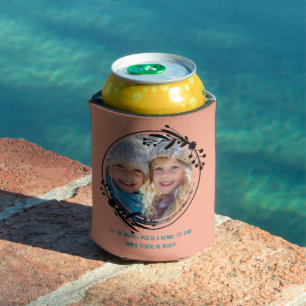 Custom photo Best mom and family mothers day Can Cooler