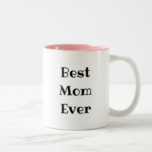 Custom Photo Best Mom Ever Mug (Right)