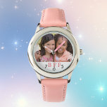 Custom photo BFF best friends forever girl pink<br><div class="desc">Personalize and add your own photo of your best friend.  A white frame with pink text,  BFF.  Best Friends Forever.  A birthday or Christmas gift for your best friend.</div>