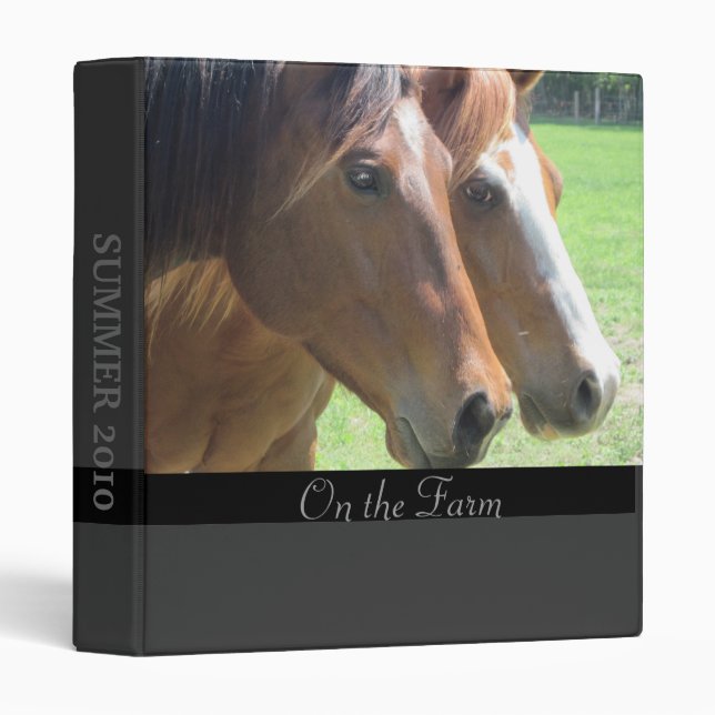 Custom Photo Binder (Front/Spine)