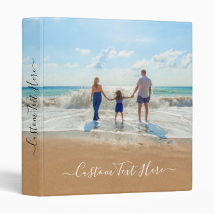 Custom Photo Binder Gift with Your Photos and Text
