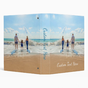 Custom Photo Binder with Your Photos and Text