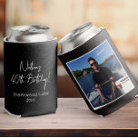 Custom Photo Birthday Party Favour Personalized Pi Can Cooler<br><div class="desc">Celebrate in style with our custom photo can cooler! Perfect for birthday party favours,  featuring your personalized picture and modern script design. A fun,  memorable keepsake for your guests!</div>