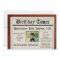 Custom Photo Birthday Party Newspaper Invitation