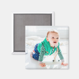 Custom Photo Birthday Wedding Personalized Fridge Magnet