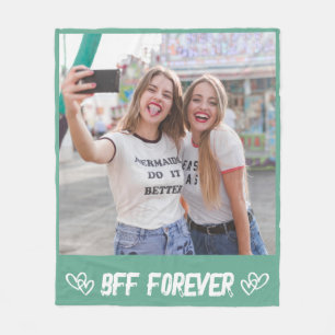 Custom Photo Blanket for Friends Keepsake Gift