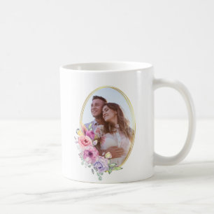 Custom Photo Boho Frame Coffee Mug