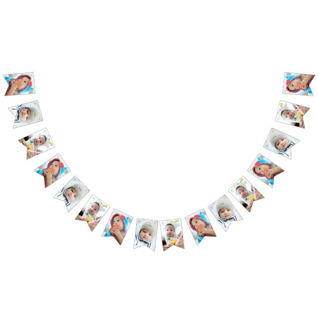 Custom Photo Bunting Flags (All)