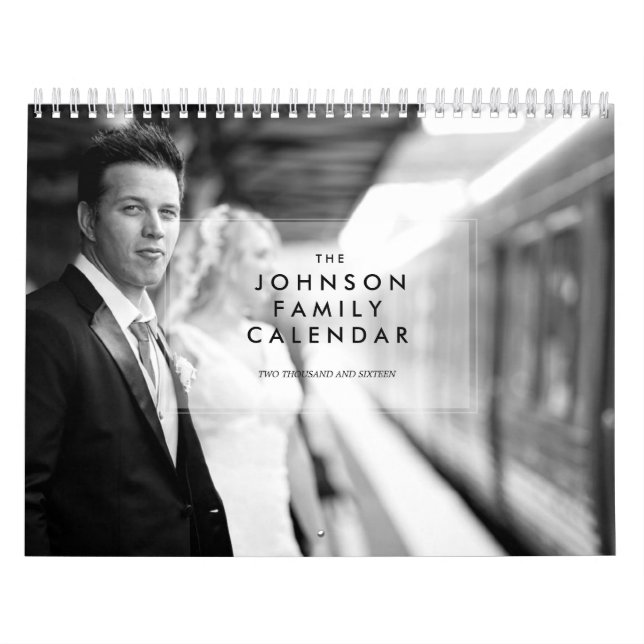 Custom Photo Calendar (Cover)