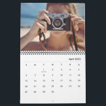 Custom Photo Calendar - Christmas Gift<br><div class="desc">Create a personalized photo calendar for any year - the perfect Christmas gift! This customizable calendar showcases memories month-by-month. Image shows: Beautiful calendar pages with customizable photo spaces and holiday themes. Ideal for family gifts or office decor. High-quality printing preserves vibrant photos all year. Fast shipping! Works as wedding/birthday planner...</div>