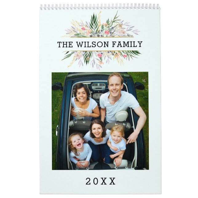 Custom Photo Calendar Simple Create Your Own (Cover)